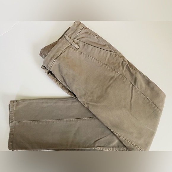 🆕 [Dorothee Schumacher] Khaki Skinny Cotton Pants Sz: 1 (XS) - Picture 6 of 8